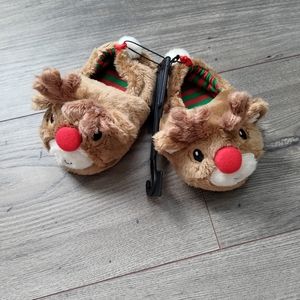 Raindeer slippers. Toddlers